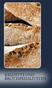 Baguette und Spezialbrötchen